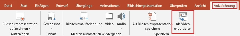 Videos und Audiokommentare in PowerPoint erstellen 6 06