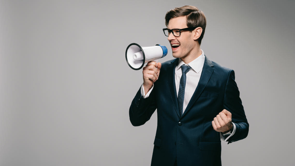 Nutzen Sie Action title in PowerPoint