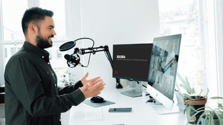 Online vortrag halten Titel