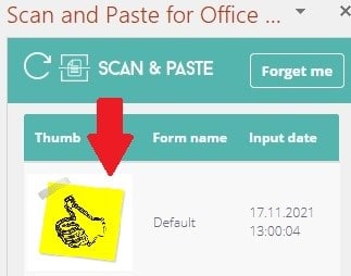 Scan&Paste Add-In 12