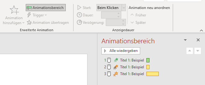 Mit einer PowerPoint Animation Akzente in Ihrer Präsentation setzen! 12 PowerPoint-Animation 13a
