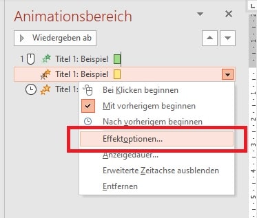 Mit einer PowerPoint Animation Akzente in Ihrer Präsentation setzen! 14 PowerPoint-Animation 15a