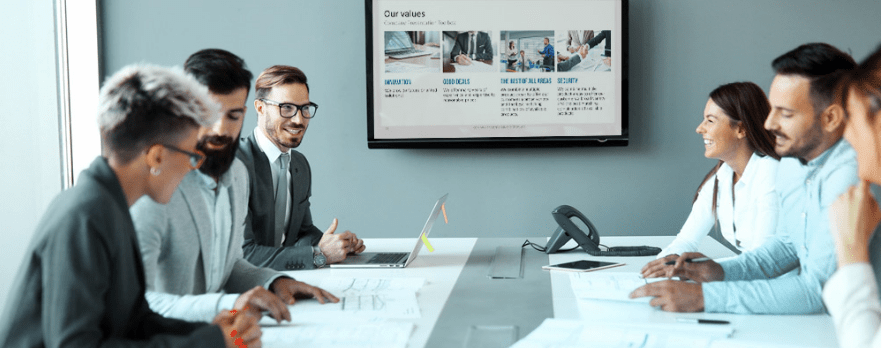 Worauf es bei Unternehmenspräsentationen ankommt: 8 Tipps und Tricks 2 UnternehmenspräsentationTipp2