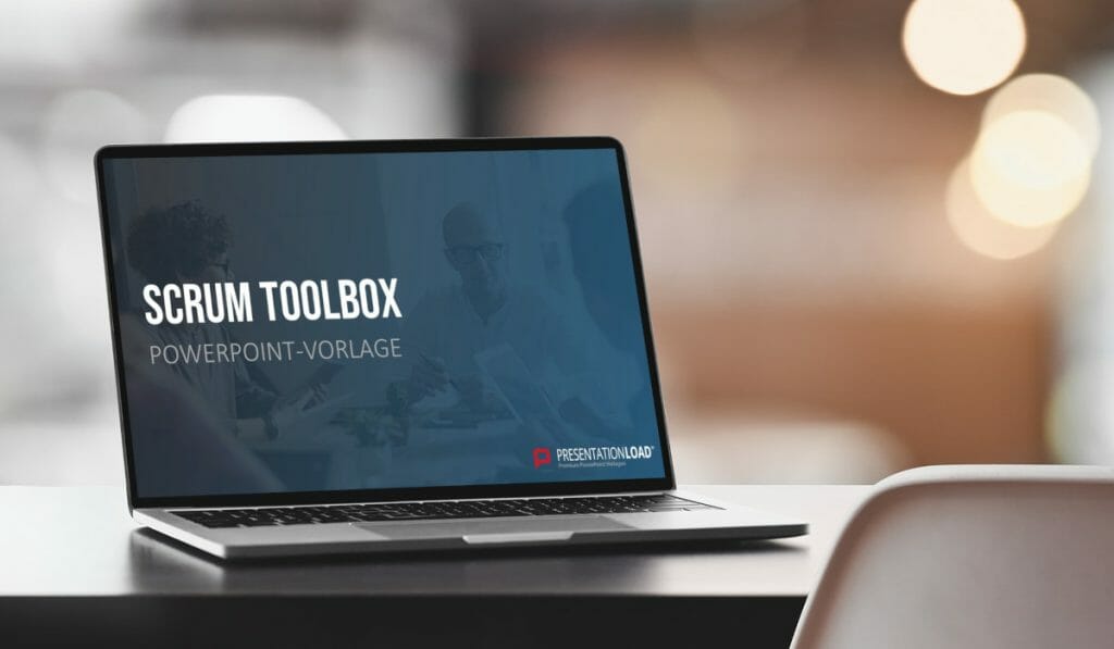 Wie Sie mit Scrum erfolgreich Produkte entwickeln! 5 Scrum PowerPOint Vorlage