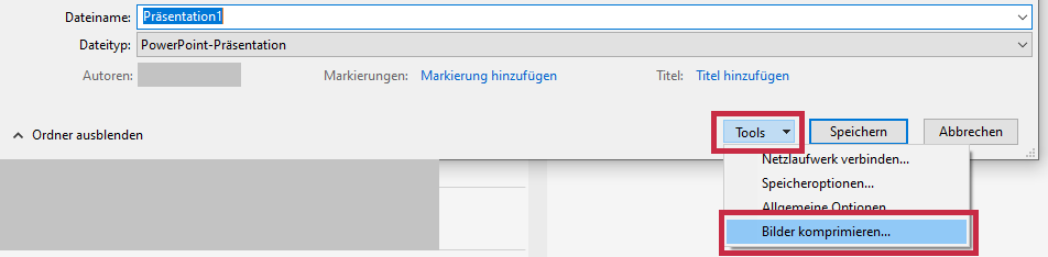 PowerPoint-Dateigröße optimieren: 5 Tipps zum Verkleinern Ihrer Dateien! 1 Dateigröße optimieren