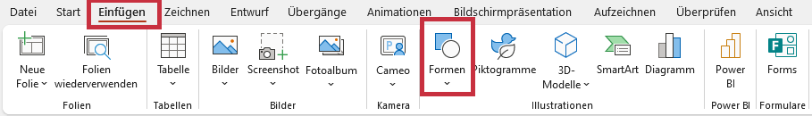 PowerPoint MindMaps erstellen - So geht's! 3 PowerPoint MindMap Formen einfügen