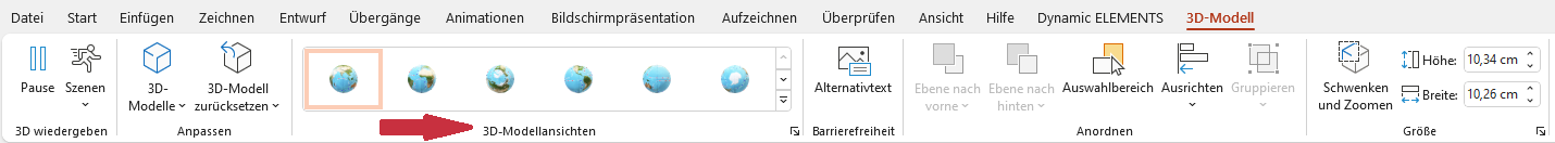 Werden Sie kreativ mit 3D PowerPoint-Elementen: 5 überzeugende Ideen für Ihre Präsentation! 10 3D modellanischten PowerPoint anzeigen
