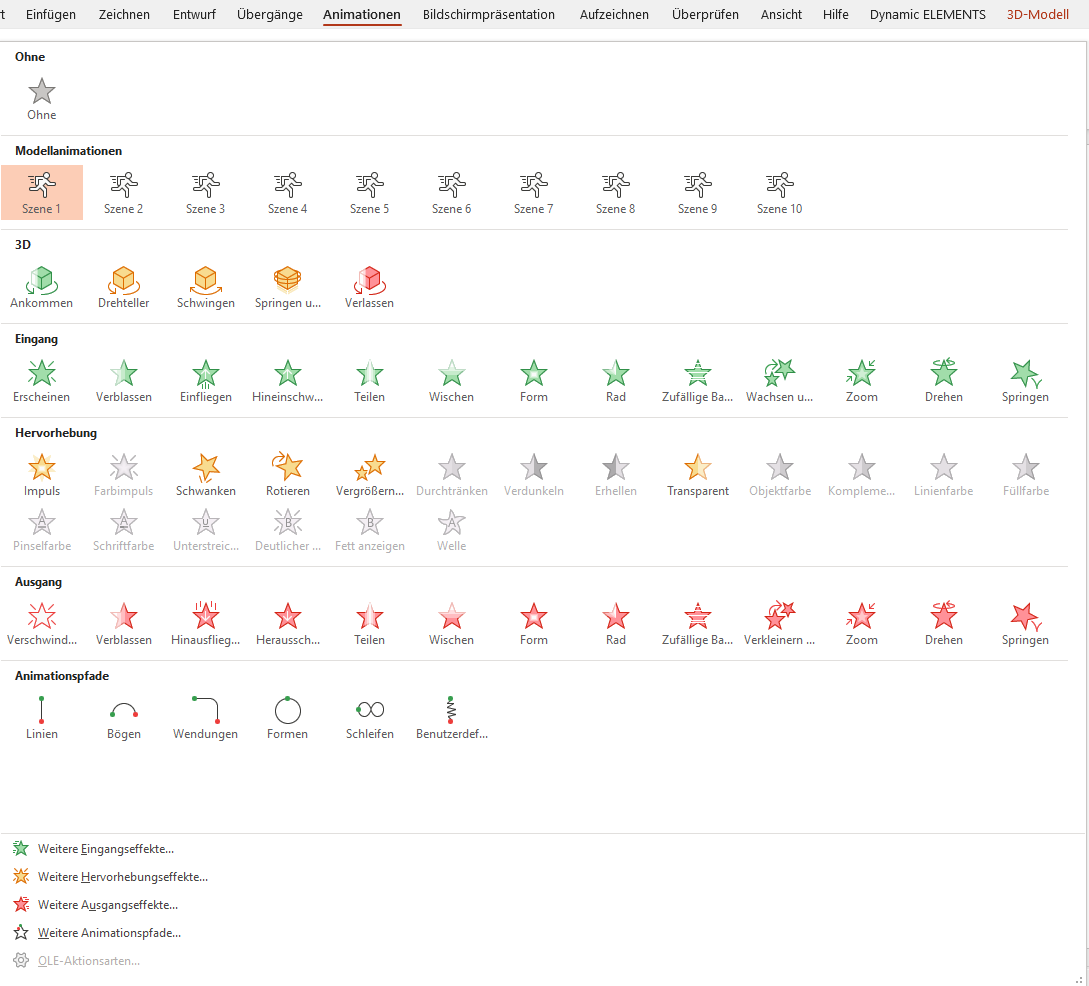 Werden Sie kreativ mit 3D PowerPoint-Elementen: 5 überzeugende Ideen für Ihre Präsentation! 7 3D Animation verfeinern in PowerPoint