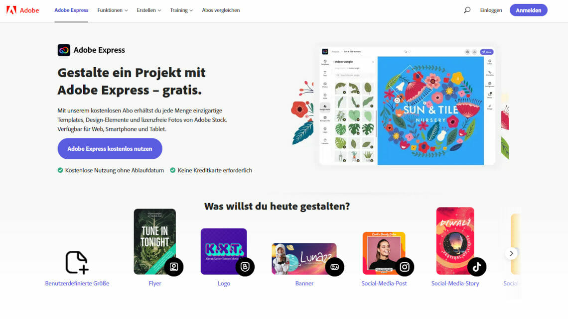 PowerPoint Online: So erstellen Sie eine Präsentation online! 8 PowerPoint Online alternative Adobe Express