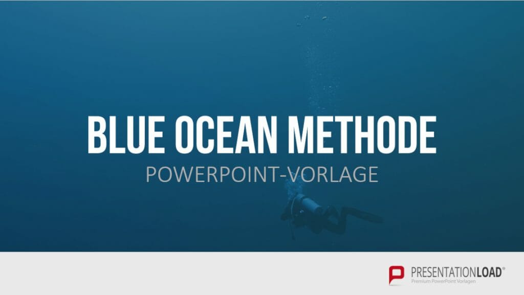 Blue Ocean-Strategie Folienvorlagen für PowerPoint