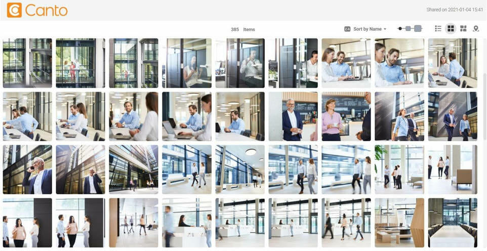 Nein zu Stock Images: Bessere Alternativen für Ihre Präsentationen 6 Alternative zu Stockimages: Canto
