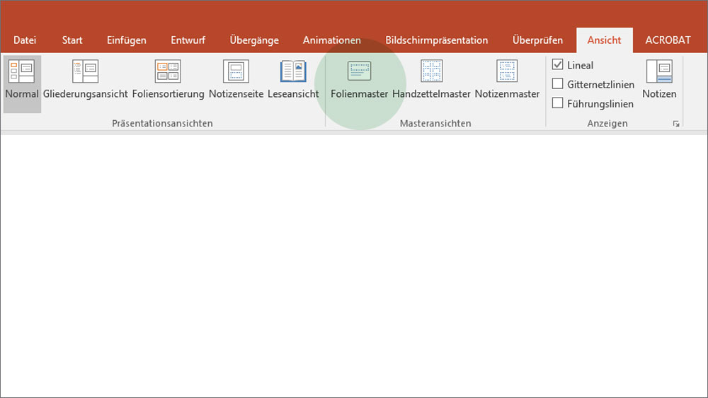 Powerpoint Logo Auf Jeder Folie