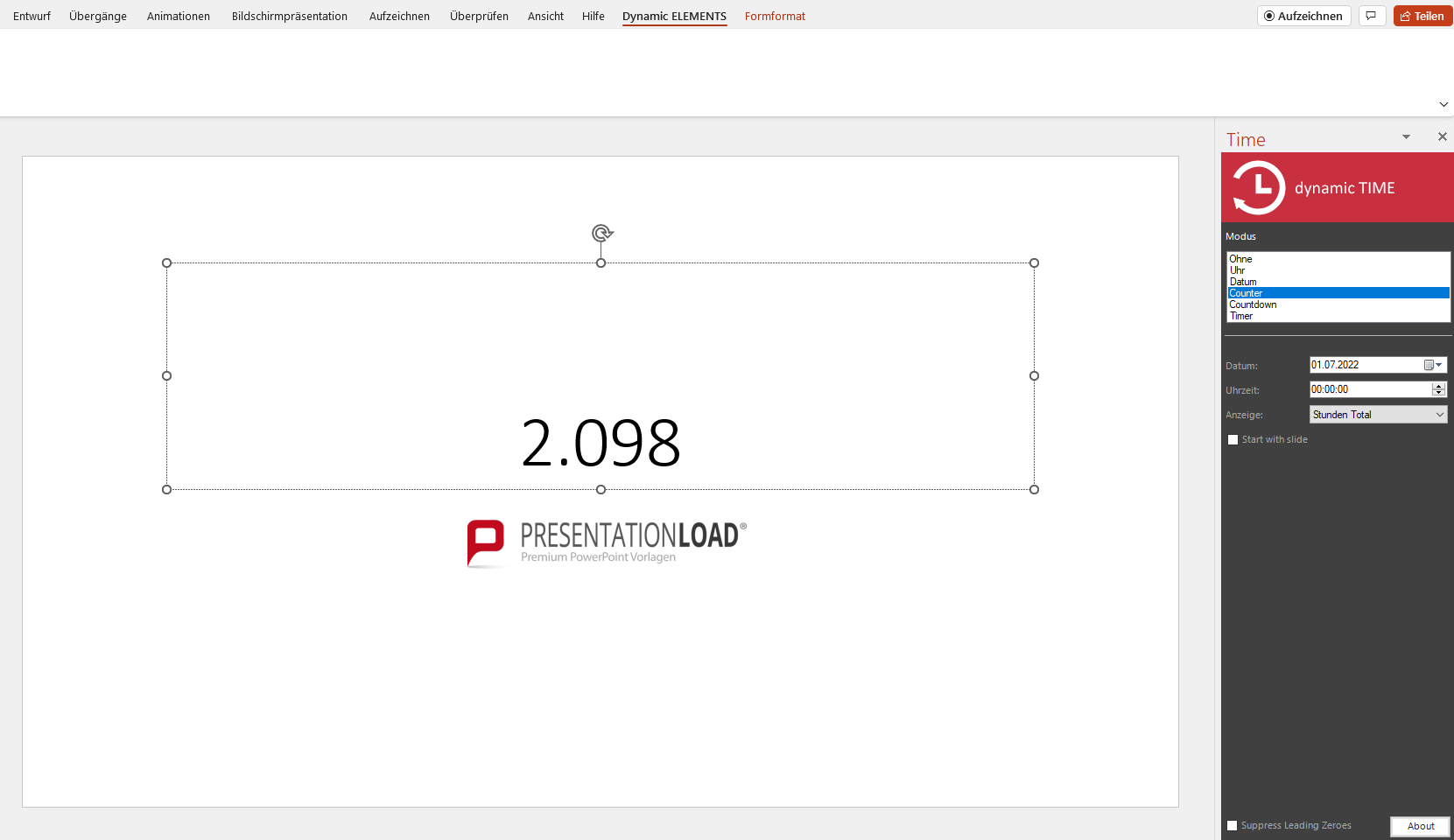 Richtiges Managen der Präsentationszeit: 4 Tipps und ein Add-In - So bleiben Sie in der Spur! 6 PowerPoint Counter für Präsentationszeit