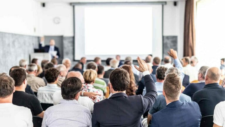 Fragerunde richtig gestalten für Präsentationen