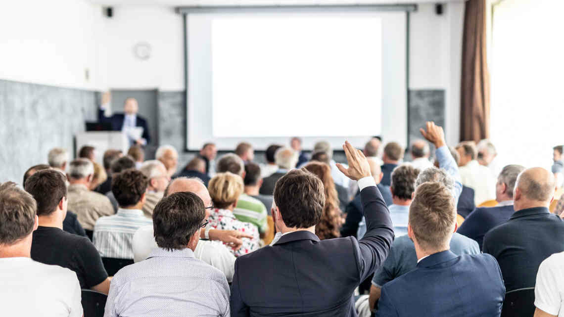 Fragerunde richtig gestalten für Präsentationen