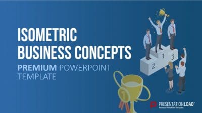 Designtrend: Isometrisches Design für Ihre Präsentationen 4 Isometrie Business