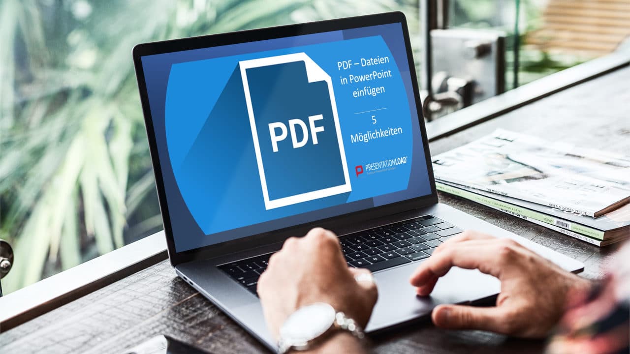 PDF in PowerPoint einfügen Titelbild