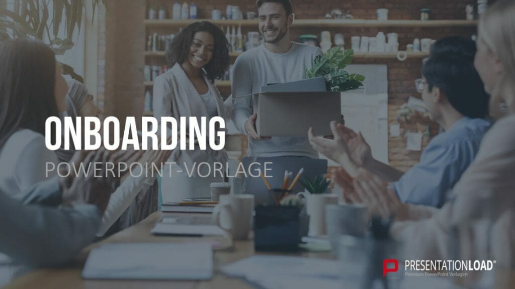 Teamvorstellung in Firmenpräsentationen: 4 effektvolle Ideen! 1 Onboarding mit PowerPoint: Teamvorstellungen einbinden