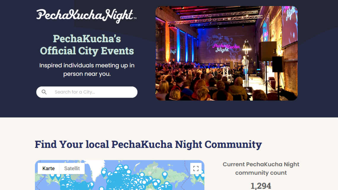Pecha Kucha-Präsentation: PowerPoint-Präsentation mal anders - Die Kunst des Präsentierens mit Bildern 3 Pecha Kucha-Präsentationen: Pecha Kucha Nights