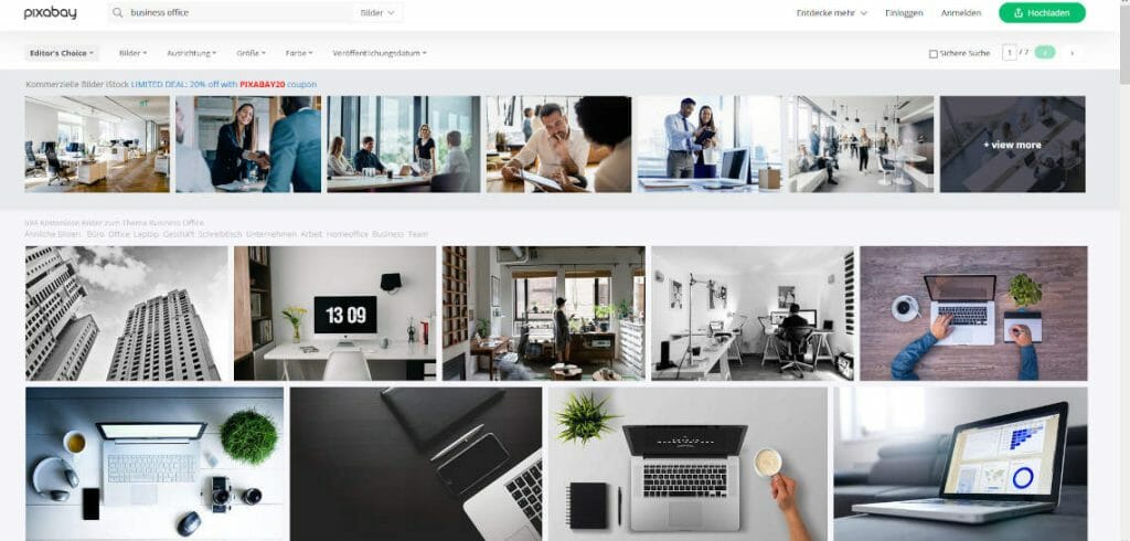 Die 5 besten, kostenlosen Bilddatenbanken-Seiten: Passende Bilder für Ihre Präsentation! 2 Bilddatenbank: Pixabay