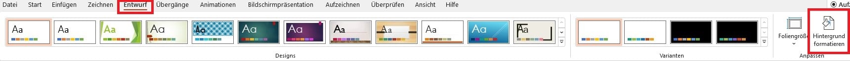 PowerPoint-Hintergrund: So rücken Sie Ihre Präsentation in den Vordergrund! 1 PowerPoint Hintergrund 1