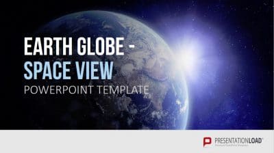 PowerPoint-Hintergrund SpaceView Shop