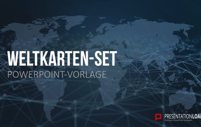 PowerPoint-Hitergrund Weltkarte PowerPoint-Trigger