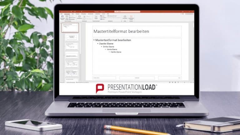 Verwenden Sie den PowerPoint-Folienmaster! - Zeit sparen und Vorteile für Ihre PowerPoint nutzen 10 Powerpoint-Folienmaster Titelbild