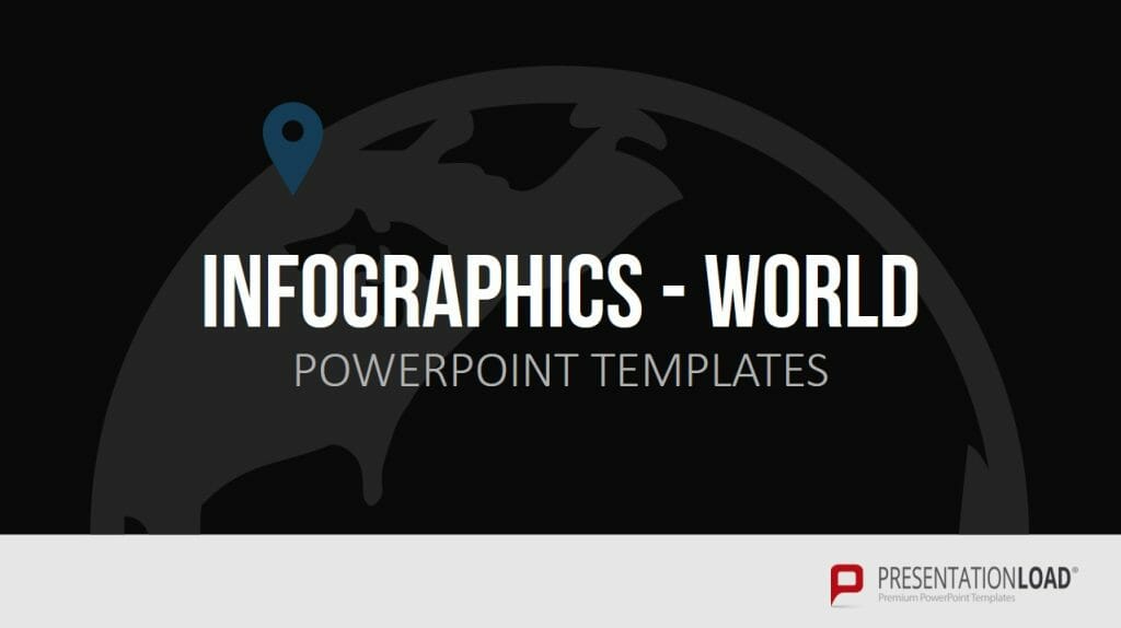Die Zielgruppenanalyse - Erfolgreiche PowerPoint-Präsentationen durch Fokus auf die Zielgruppe! 6 Produkt Infografik world Tabellen und Zahlen