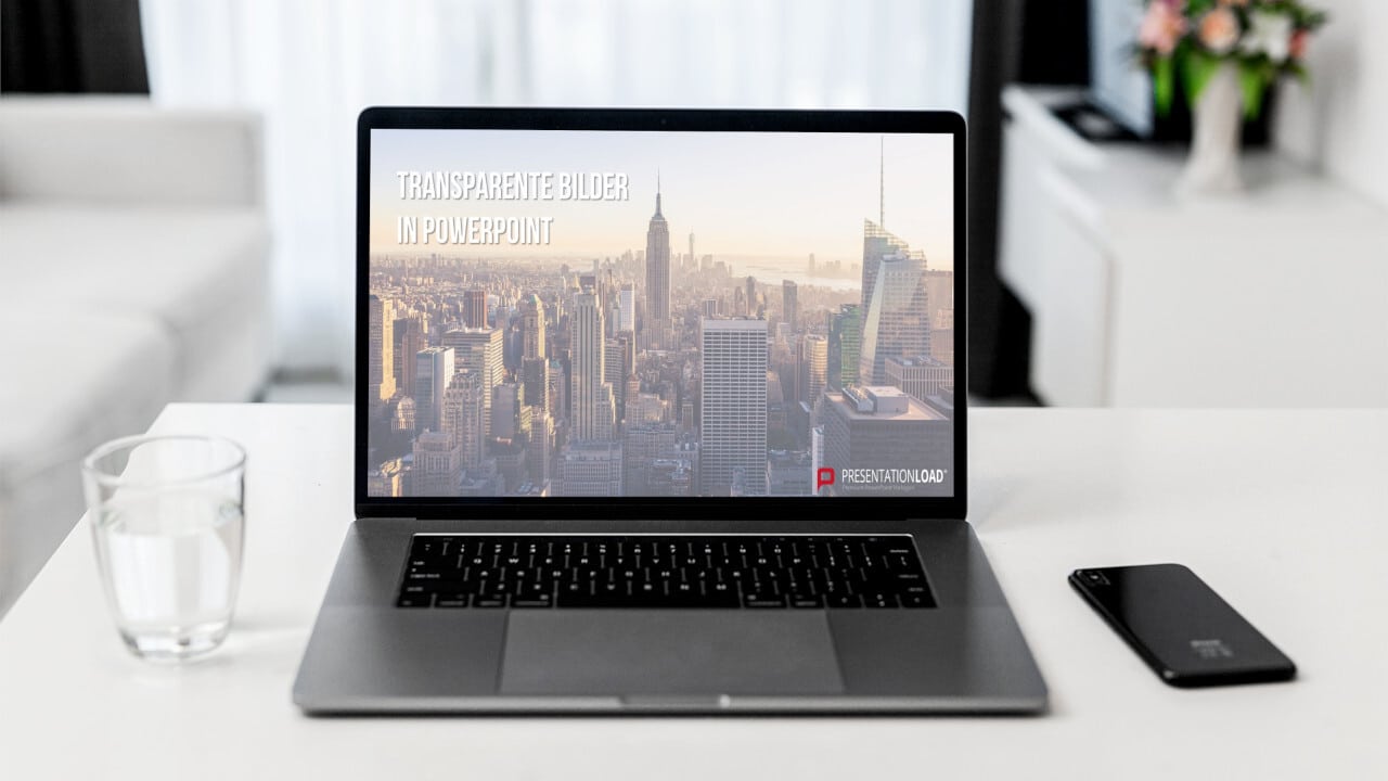 PowerPoint-Bild transparent machen 16zu9 Titel