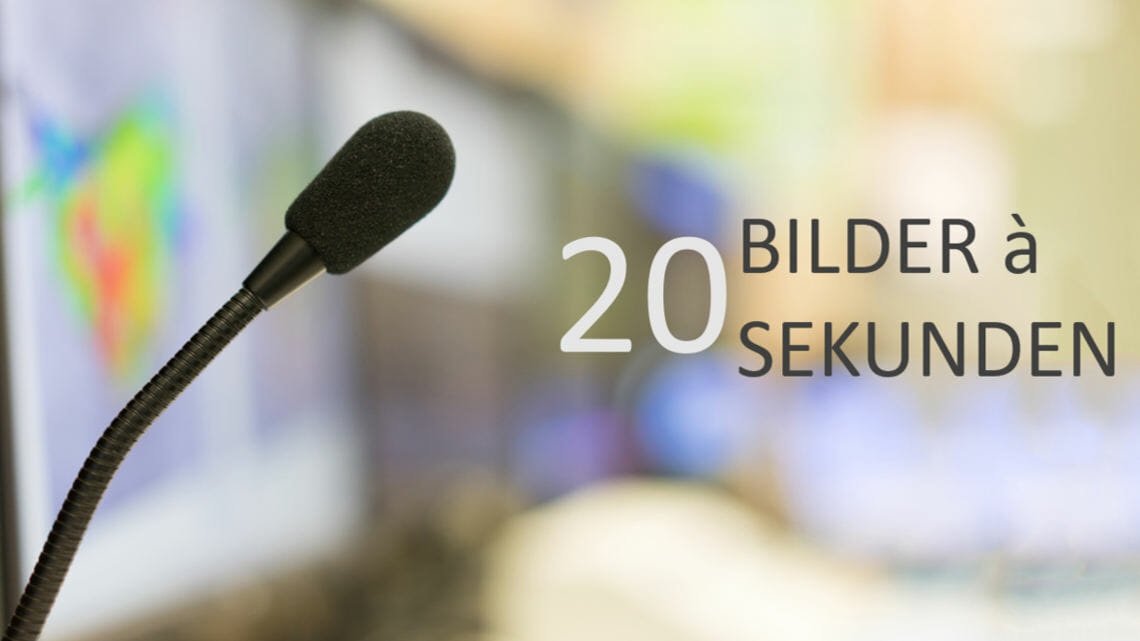 Präsentationsarten 11 Anleitung für das Erstellen einer Pecha Kucha-Präsentation