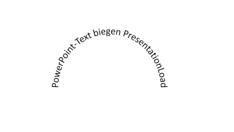 PowerPoint-Text biegen: Designelement für Ihre Präsentation – So geht’s!