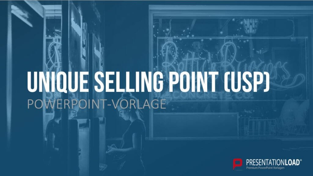 USP Unique Selling Point Folienvorlagen