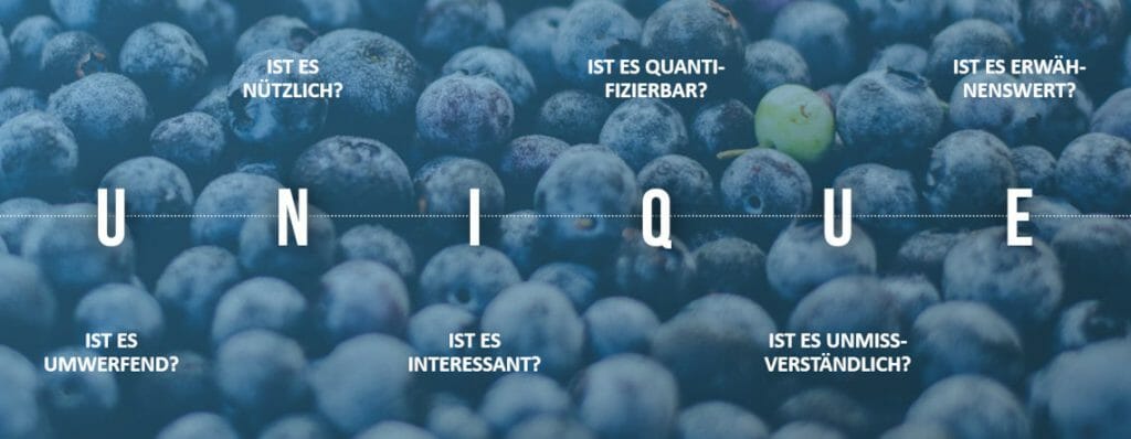 Überzeugen mit USP – wie Ihr Unique Selling Point zum Erfolgsargument wird! 2 Merkmale eines USP