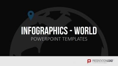 Präsentation erstellen infografik world